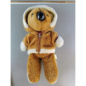 11" Vintage Interpur Brown Baby Koala Teddy Bear Stuffed Animal Plush Toy